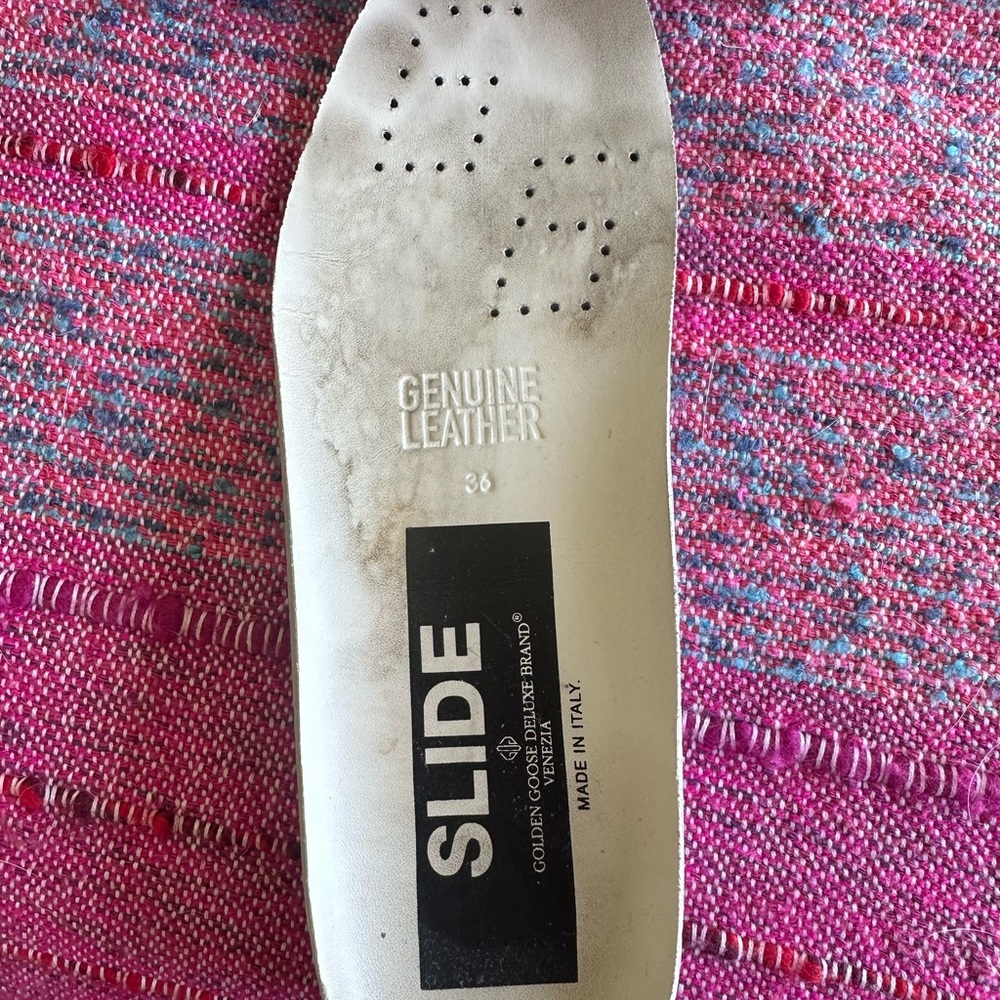 Golden Goose Slide High-Top Sneakers size 36 (fit like a size 7) - Authentic - Picture 5 of 5